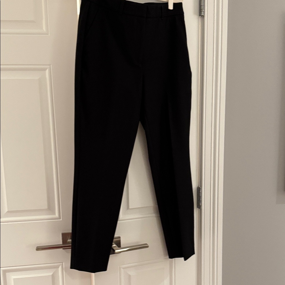 White House Black Market Black Straight Leg Pants